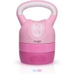 Verstelbare Kettlebell 5,4 kg in Roze voor Krachttraining en Fitness