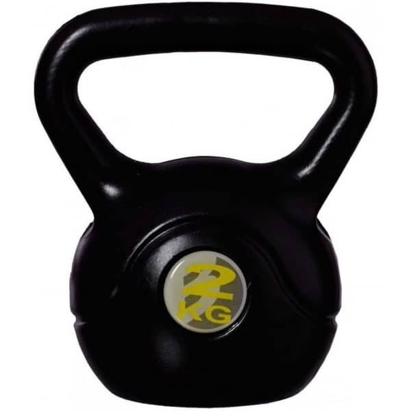 Verstelbare Kettlebell Dumbbell Zwart 6 kg voor Krachttraining en Fitness