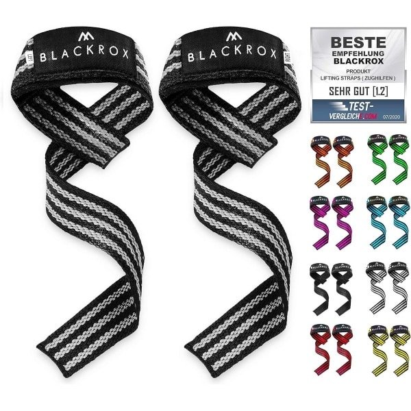 Verstelbare Lifting Straps met Voering voor Deadlifts en Krachttraining - Griphulpmiddel voor Mannen en Vrouwen