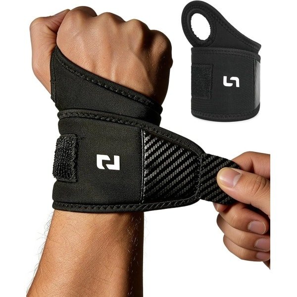 Verstelbare Polsbanden met Duimlus voor Krachttraining en Fitness | Harde Ondersteuning