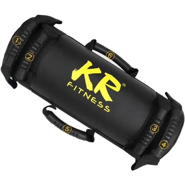 Verstelbare Power Bag voor Krachttraining - Fitness Zandzak met Handvatten (5kg tot 25kg)