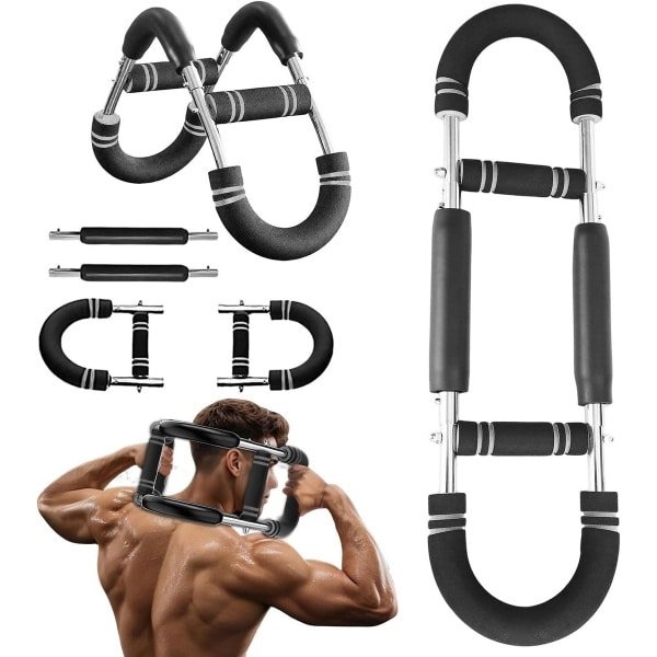 Verstelbare Power Twister Borst- en Armtrainer voor Krachttraining Thuis