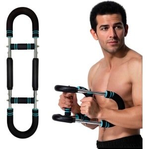 Verstelbare Power Twister met Dubbele Veer voor Krachttraining Borst en Armen