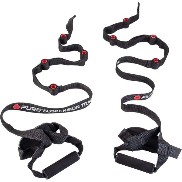 Verstelbare Suspender Trainer voor Krachttraining en Balans | Zwart