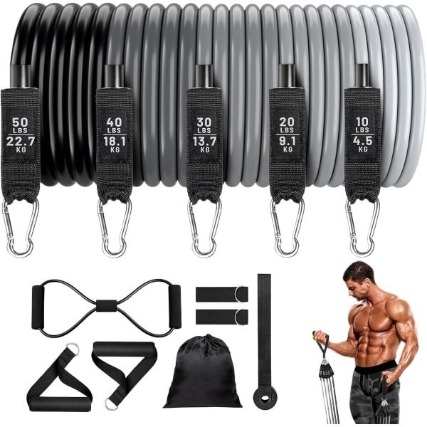 Verstelbare Trainingsbanden voor Full Body Krachttraining Thuis en Studio