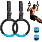 Verstelbare Turnringen voor Calisthenics en Krachttraining - Inclusief Veiligheidsbanden
