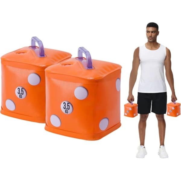 Verstelbare Watergevulde Halters voor Krachttraining - Draagbaar Fitness Set