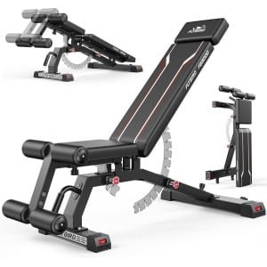 Verstelbare en Opvouwbare Gewichtbank voor Krachttraining Thuisgym Tot 544KG