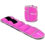 Verstelbare enkel- en polsgewichten voor krachttraining en joggen 2 tot 4,5 kg