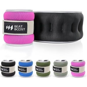 Verstelbare gewichtjes voor enkels en polsen voor Krachttraining en Cardio