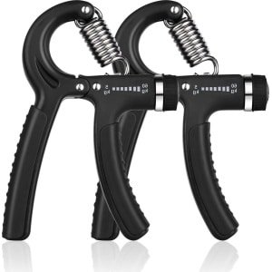 Verstelbare handtrainer voor hand- en onderarmtraining met vingertrainer - grip trainer voor krachttraining en fitness van 10 kg tot 50 kg .