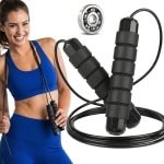 Verstelbare springtouw voor volwassenen, springtouw voor training, cardio fitness training