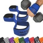 Verstevigde 8-vormige Gewichthefbanden voor Krachttraining en Fitness - Paar