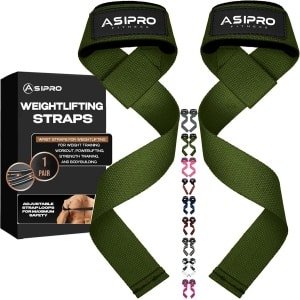 Verstevigde Polsbanden voor Deadlift en Krachttraining | Padded Sports Straps