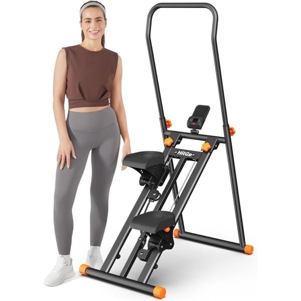 Verticale Trapklimmer en Stepper voor Thuis - Compacte Cardio Trainingsmachine