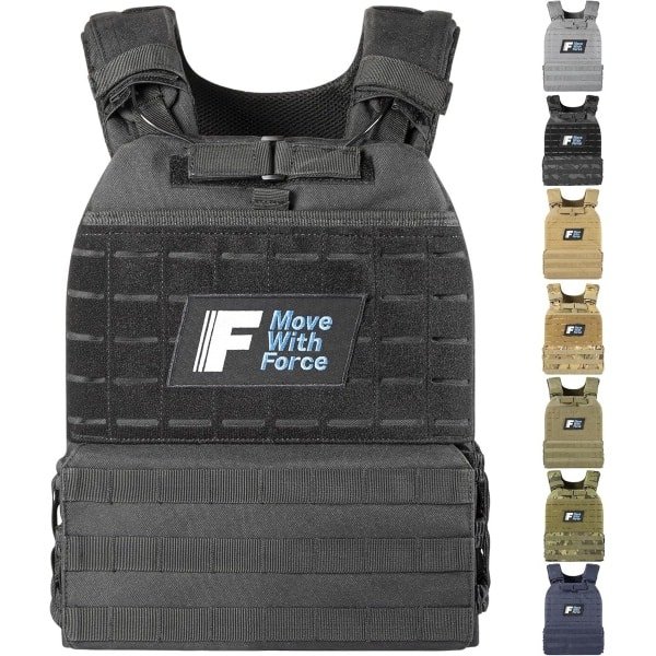 Verzwaard Trainingsvest 7kg voor Krachttraining en Uithoudingsvermogen