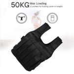Verzwaard Vest 50kg voor Krachttraining en Fitness | Verstelbaar Gewichtsvest