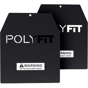 Verzwaarde Platen voor Gewichtvest - Set van 2 Gewichtsplaten voor Krachttraining