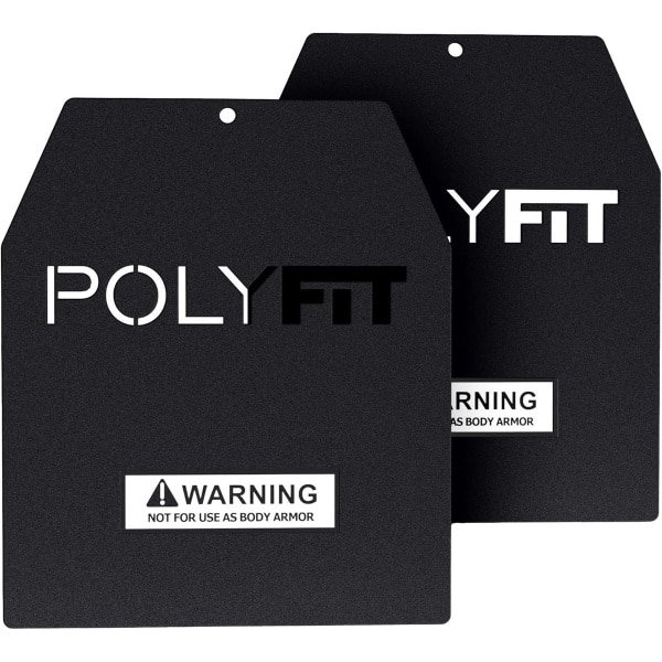 Verzwaarde Platen voor Gewichtvest - Set van 2 Gewichtsplaten voor Krachttraining