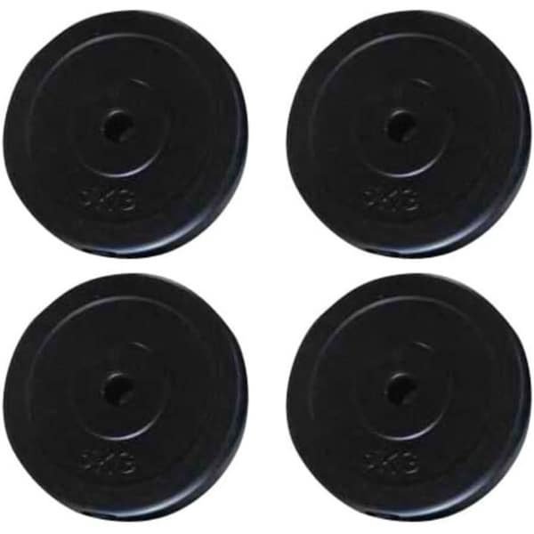 Verzwaarde Schijven voor Halters 20 kg Set Gietijzer Krachttraining