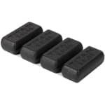 Verzwaaring Gewichtsstaven 4x 1.1 kg Gietijzer voor Vesten - Verstelbaar Extra Gewicht Krachttraining