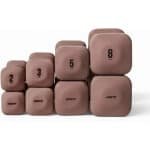 Vierkante Halters Set - Antislip, Anti-rol & Dikke Handgrepen voor Krachttraining