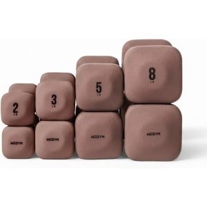 Vierkante Halters Set - Antislip, Anti-rol & Dikke Handgrepen voor Krachttraining