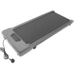 Vlakke Loopband Elektrische Walking Pad Led Display Voor Thuis 125*50cm Tot 100kg Grijs