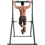 Vrijstaande Optrekstang Verstelbaar - Trainingsrek voor Thuis Fitness en Krachttraining