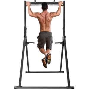 Vrijstaande Optrekstang Verstelbaar - Trainingsrek voor Thuis Fitness en Krachttraining