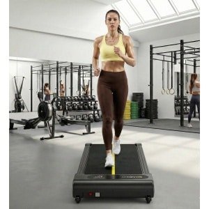 Walking Pad 1-10 km/u - 4-in-1 Loopband met 9% Helling, Stille 2,75 PK Motor, App & Bluetooth Speaker - Compact & Draagbaar - Designbest