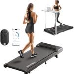Walking Pad - Loopband - Treadmill - Fitnessapparaat - Loopmachine - Compact Onder Bureau - 4-in-1 Modus Met Hellingsfunctie - Stille 2,5 PK Motor