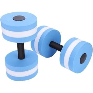 Water halter set voor fitness en krachttraining in zwembad