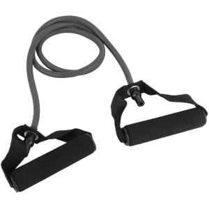 Weerstandsband Set - Fitness Touw - Thuis Krachttraining - Duurzaam Natuurlijk Rubber - 11 x 150 cm - Zwart