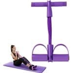 Weerstandsband Set met 6 Tubes voor Krachttraining en Figuurvorming