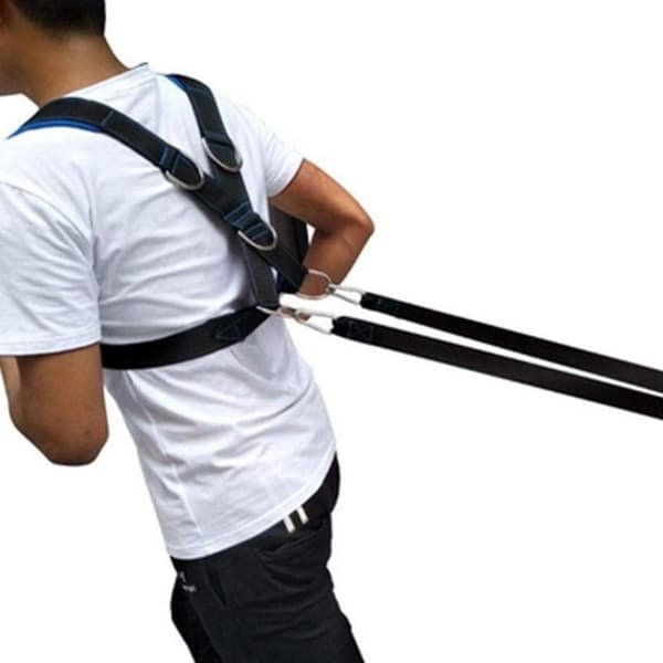 Weerstandsband voor Krachttraining en Snelheidstraining, Schouderharnas voor Sledetraining - Verbeter je Snelheid en Uithoudingsvermogen met deze Weerstandsband