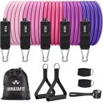 Weerstandsbanden Set met Handgrepen voor Krachttraining en Fitness Thuis