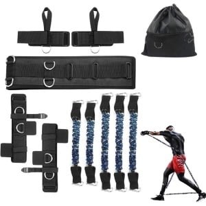 Weerstandsbanden Set voor Snelheid, Behendigheid en Explosieve Krachttraining