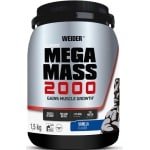 Weider Mega Mass 2000 (1500g) Vanilla - Gewichtstoename - Zonder Creatine