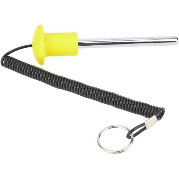 Weight Stack Pin voor Krachttraining - Set van Drop Pins voor Gewichtsblokken - Gym Accessoires voor Stack Training - Magnetische Gewichtsstapel Pin met Trekkoord