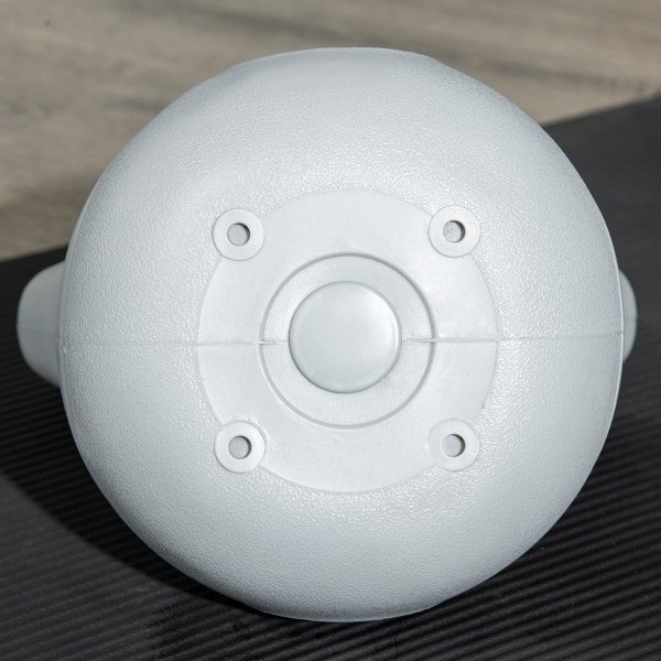 Wishdor - Kettlebell - Kunststof Coating En Brede Grip - Voor Krachttraining - Kunststof - Blauw - 12 Kg