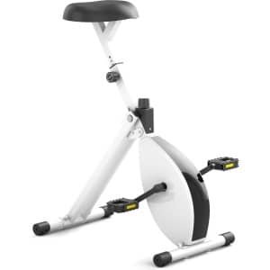 Worktrainer - Deskbike Original - Lichaamslengte 140 - 185 cm - Hometrainer - Bureaufiets - Wit / Wit frame