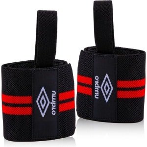 Wrist Wraps - 2 Stuks - Polsbeschermers - Krachttraining en Fitness - Rood wrist wraps