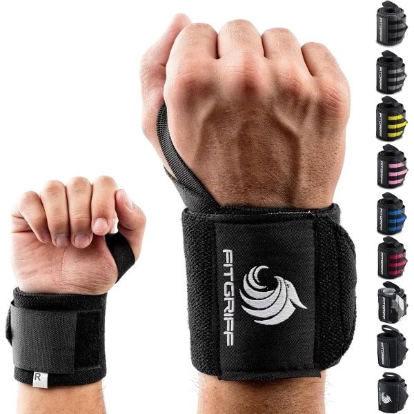 Wrist Wraps Gym voor Krachttraining - Polsbanden Fitness voor Gewichtheffen en Bodybuilding