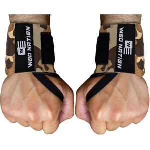 Wrist Wraps voor Gewichtheffen - Set van 2 voor Crossfit en Krachttraining (12" of 18") + Draagtas inbegrepen