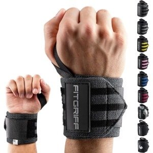 Wrist Wraps voor Gewichtheffen en Bodybuilding - Polsbanden voor Krachttraining