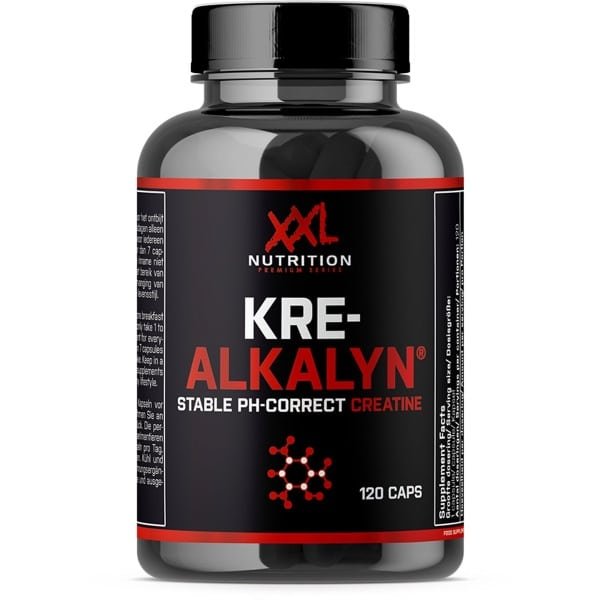 XXL Nutrition - Kre-Alkalyn - Creatine Supplement In Capsules Met Gebufferde Creatine Formule - 120 Caps
