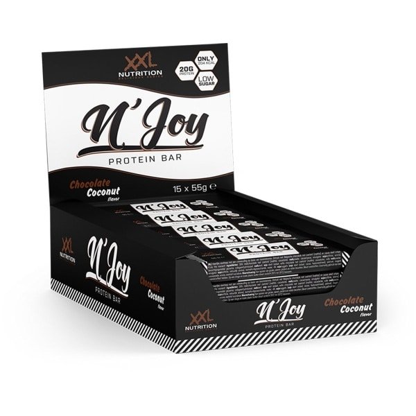 XXL Nutrition - N'Joy Protein Bar - Chocolate Coconut - Eiwitreep - 15 x 55 Gram