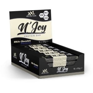 XXL Nutrition - N'Joy Protein Bar - White Chocolate Blueberry - Eiwitreep - 15 x 55 Gram