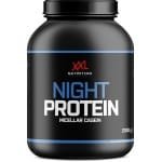 XXL Nutrition - Night Protein - 87% Eiwit - 100% Micellar Caseďne Eiwit - Eiwitpoeder Proteine Shake - Diverse Smaken - Cookies & Cream - 2000 gram (50 shakes)